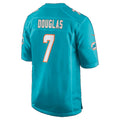 M.Dolphins #7 Caleb Douglas Aqua Game jersey BUTLER