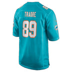 M.Dolphins #89 Seydou Traore Aqua Team Game jersey BUTLER