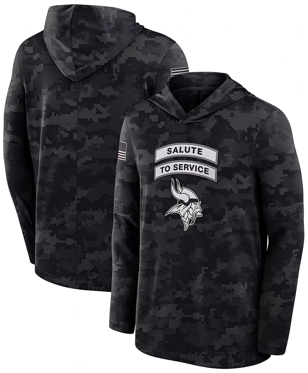 MN.Vikings 2026 Salute To Service Club Pullover Hoodie Cheap sale Birthday and Christmas gifts Stitched American Jersey BUTLER