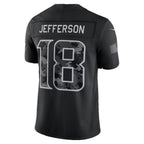 MN.Vikings #18 Justin Jefferson Black 2026 Salute to Service Stitched Limited jersey BUTLER
