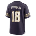 MN.Vikings #18 Justin Jefferson Purple 2026 Rivalries Collection Game Jersey BUTLER
