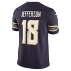 MN.Vikings #18 Justin Jefferson Purple 2026 Rivalries Collection Stitched Limited Jersey BUTLER