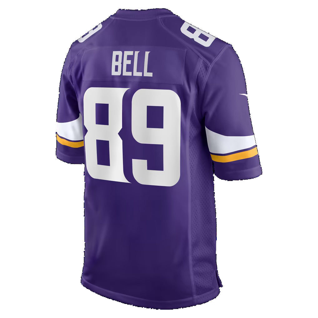 MN.Vikings #89 Dillon Bell Purple Team Game jersey BUTLER