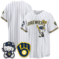 Milwaukee Brewers White BUTLER Meow KT Night Vapor Limited All Stitched Jersey