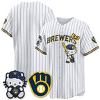 Milwaukee Brewers White BUTLER Meow KT Night Vapor Limited All Stitched Jersey