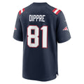 NE.Patriots #81 CJ Dippre Navy Team Game Jersey BUTLER