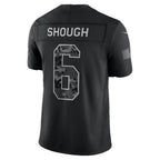 NO.Saints #6 Tyler Shough Black 2026 Salute to Service Stitched Limited jersey BUTLER