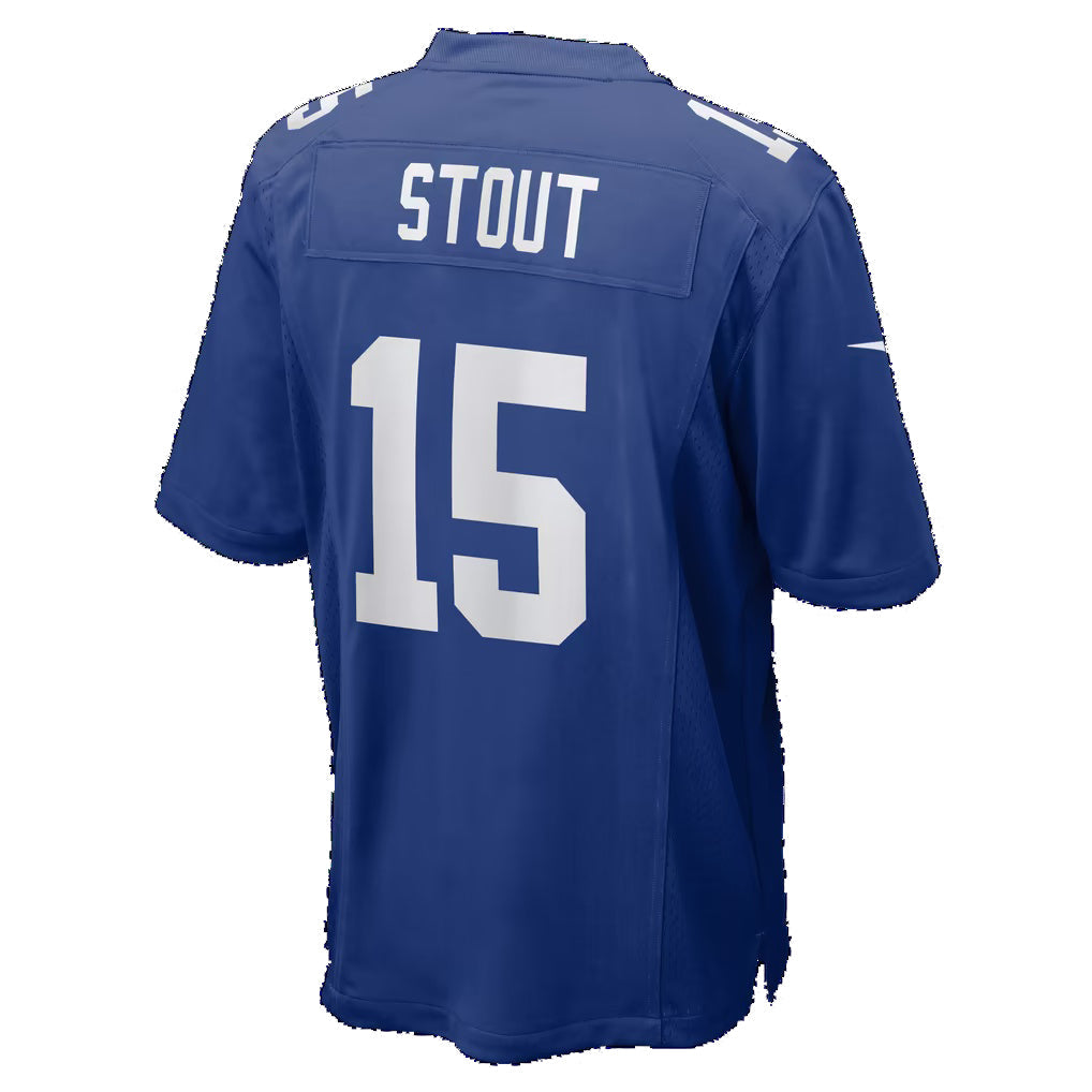 NY.Giants #15 Jordan Stout Royal Team Game jersey BUTLER