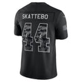 NY.Giants #44 Cam Skattebo Black 2026 Salute to Service Stitched Limited jersey BUTLER
