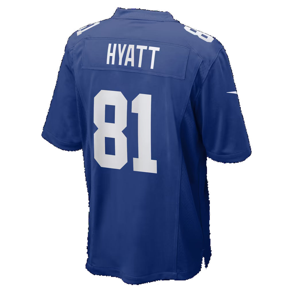 NY.Giants #81 Jalin Hyatt Royal Team Game jersey BUTLER