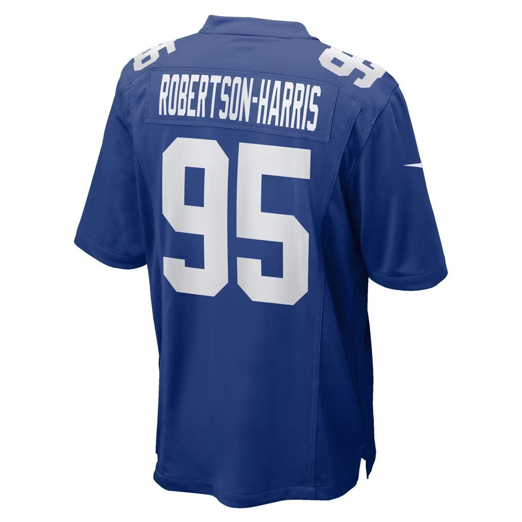 NY.Giants #95 Roy Robertson-Harris Royal Team Game jersey BUTLER