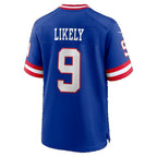 NY.Giants #9 Isaiah Likely Royal Alternate Legacy Game jersey BUTLER