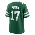NY.Jets #17 Tim Patrick Legacy Green Team Game jersey BUTLER