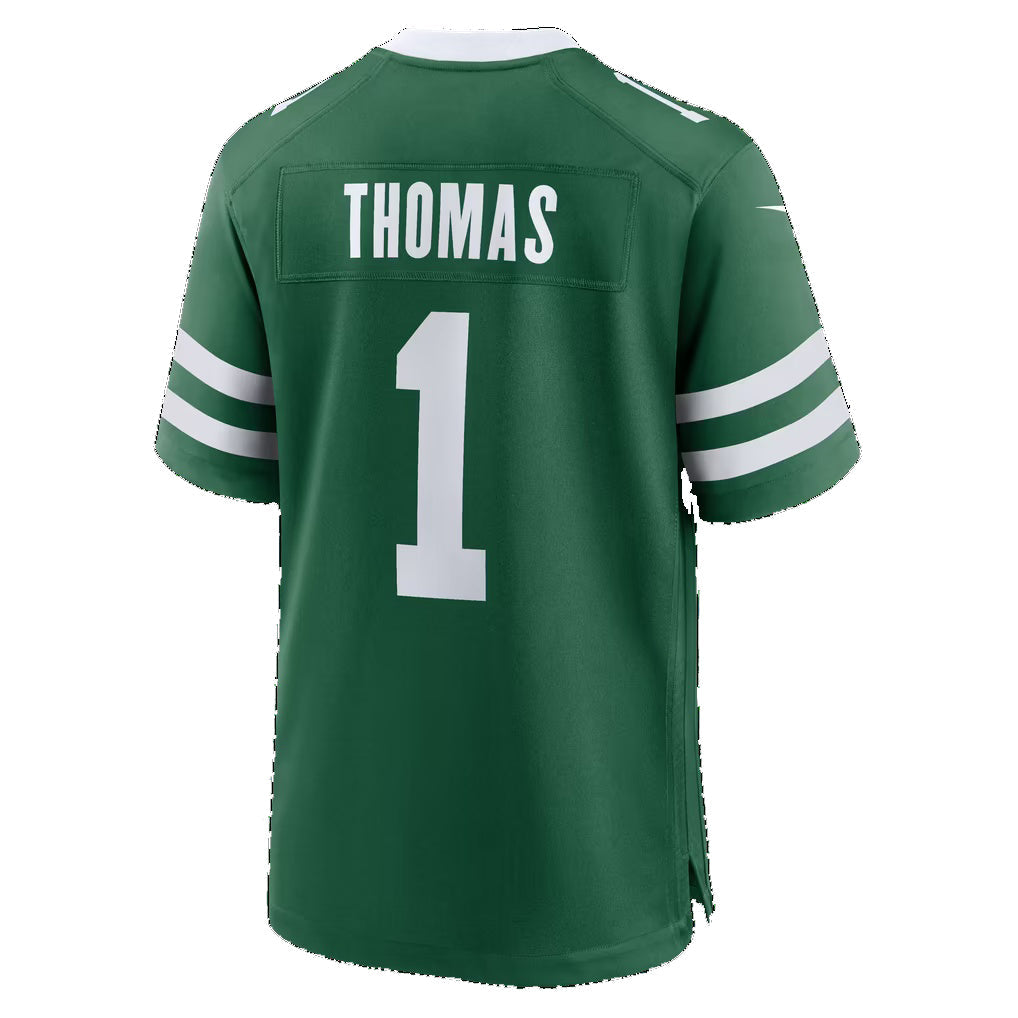 NY.Jets #1 Azareye'h Thomas Legacy Green Team Game jersey BUTLER