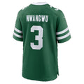 NY.Jets #3 Kene Nwangwu Legacy Green Team Game jersey BUTLER