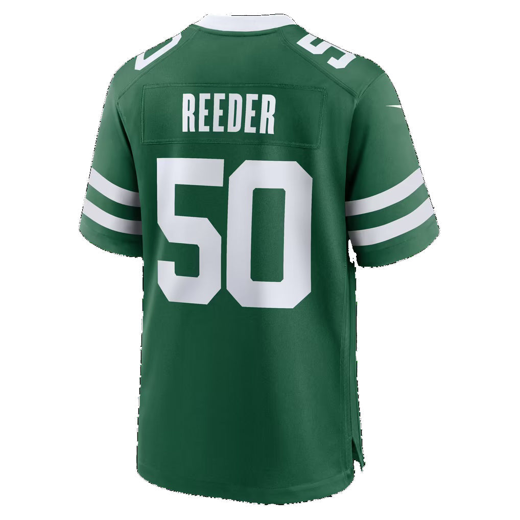 NY.Jets #50 Troy Reeder Legacy Green Team Game jersey BUTLER