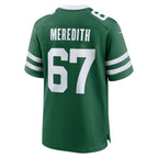 NY.Jets #67 Jordan Meredith Legacy Green Team Game jersey BUTLER