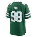 NY.Jets #98 Payton Page Legacy Green BUTLER Team Game Jersey