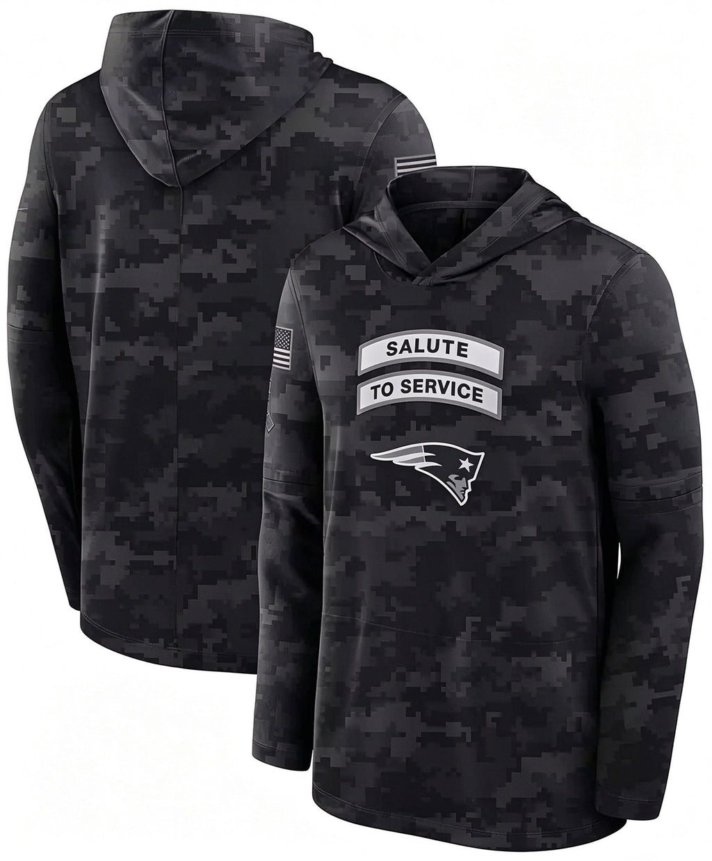 NE.Patriots 2026 Salute To Service Club Pullover Hoodie Cheap sale Birthday and Christmas gifts Stitched American Jersey BUTLER