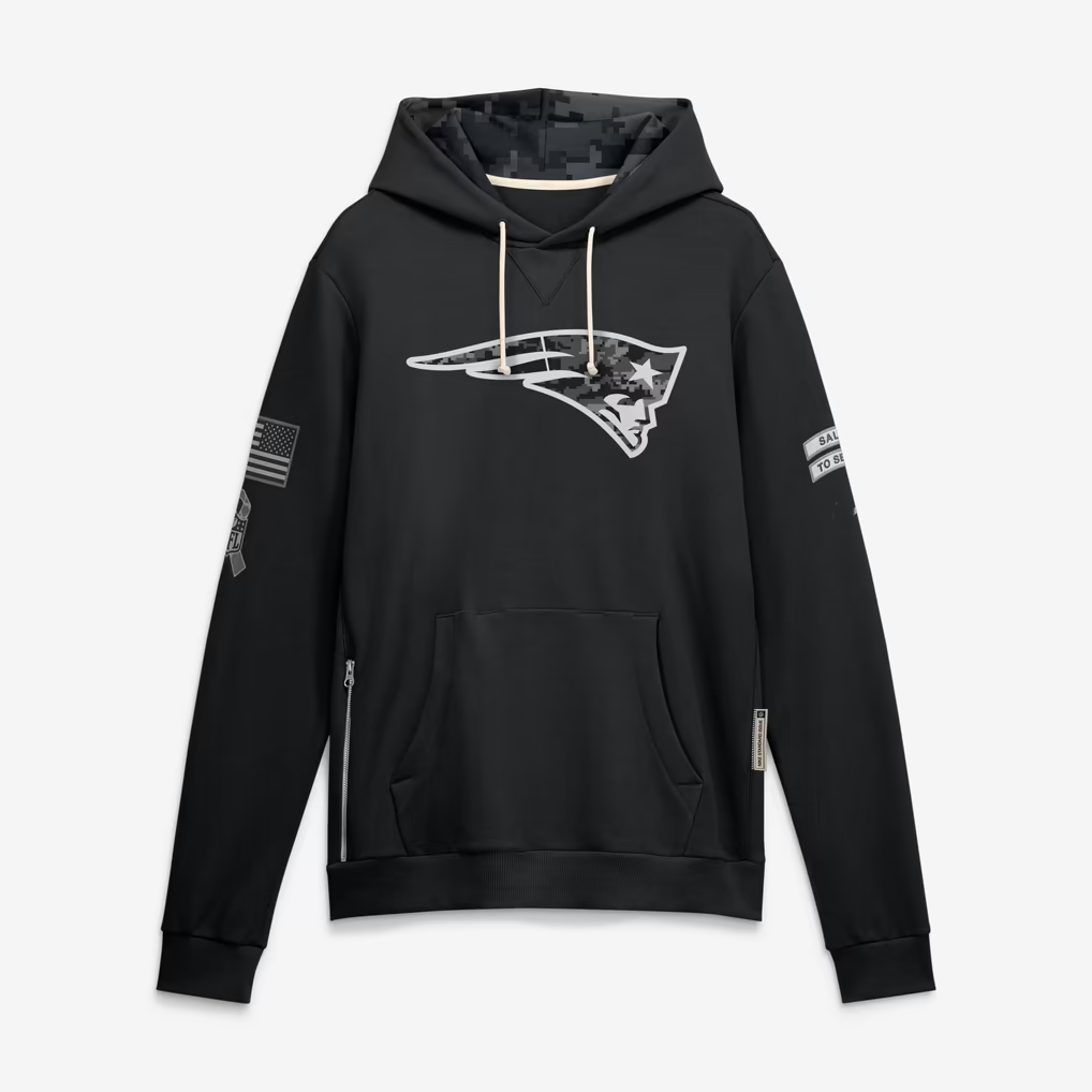 NE.Patriots 2026 Salute To Service Club Pullover Hoodie Cheap sale Birthday and Christmas gifts Stitched American Jersey BUTLER