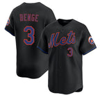New York Mets #3 Carson Benge 2026 Black Limited Stitched Jersey BUTLER
