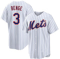New York Mets #3 Carson Benge 2026 White Cool Base Stitched Jersey BUTLER