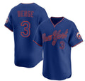 New York Mets #3 Carson Benge Royal Alternate Limited Stitched Jersey BUTLER