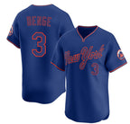 New York Mets #3 Carson Benge Royal Alternate Limited Stitched Jersey BUTLER