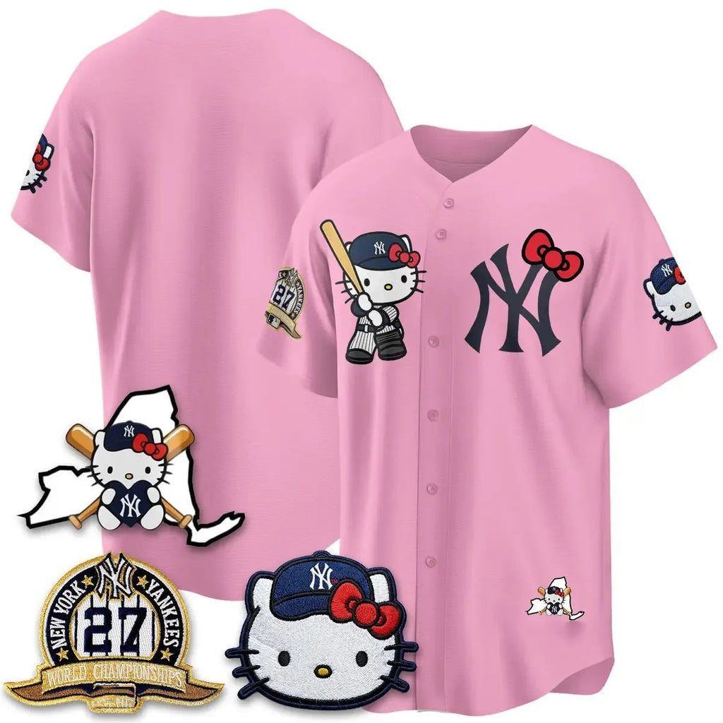 New York Yankees Pink BUTLER Meow KT 2026 Vapor Limited All Stitched Jersey