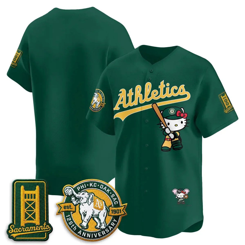 Oakland Athletics Green BUTLER Meow KT 2026 Vapor Limited Stitched Jersey