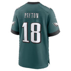 P.Eagles #18 Cole Payton Midnight Green Team Game jersey BUTLER