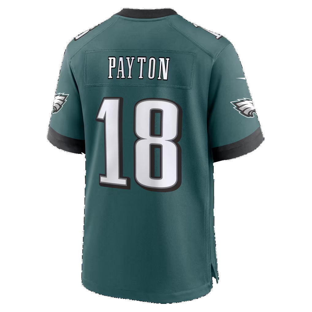 P.Eagles #18 Cole Payton Midnight Green Team Game jersey BUTLER
