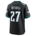 P.Eagles #27 Quinyon Mitchell Black Alternate Game Jersey BUTLER