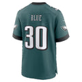 P.Eagles #30 Jaydon Blue Midnight Green Team Game jersey BUTLER
