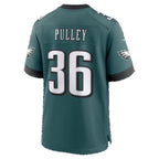 P.Eagles #36 Maximus Pulley Midnight Green Team Game jersey BUTLER