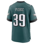 P.Eagles #39 Dameon Pierce Midnight Green Team Game jersey BUTLER
