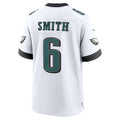 P.Eagles #6 DeVonta Smith White Game Jersey BUTLER