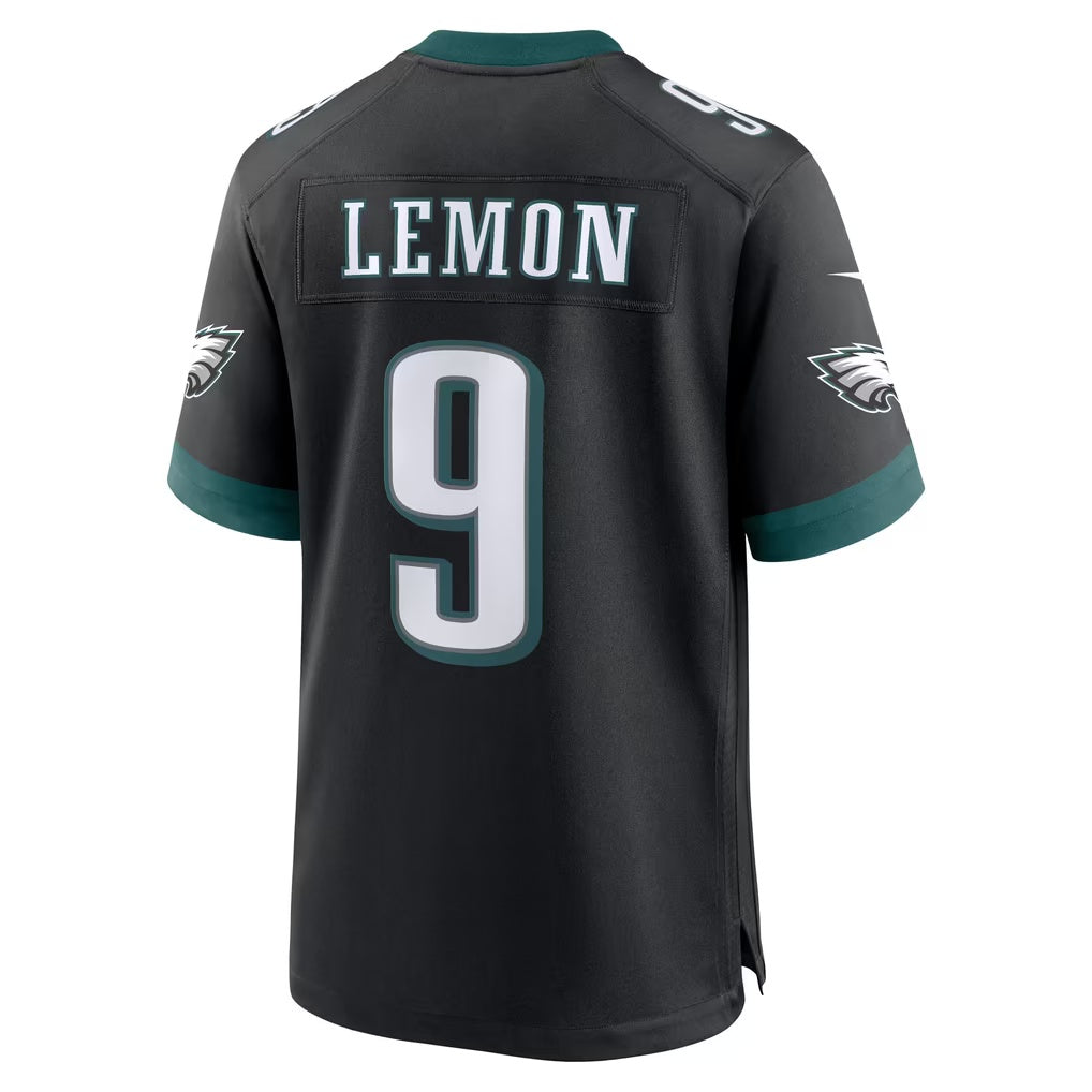 P.Eagles #9 Makai Lemon Black Alternate Game jersey BUTLER