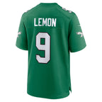 P.Eagles #9 Makai Lemon Kelly Green Alternate Game jersey BUTLER