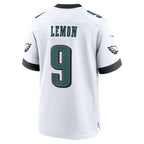 P.Eagles #9 Makai Lemon White Game jersey BUTLER