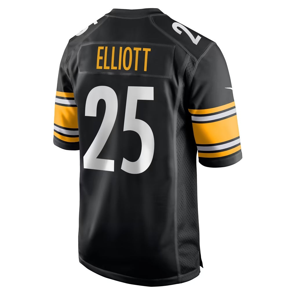 P.Steelers #25 DeShon Elliott Black Game jersey BUTLER