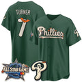 Philadelphia Phillies #7 Trea Turner Green BUTLER Halloween 2026 Vapor Limited Stitched Jersey