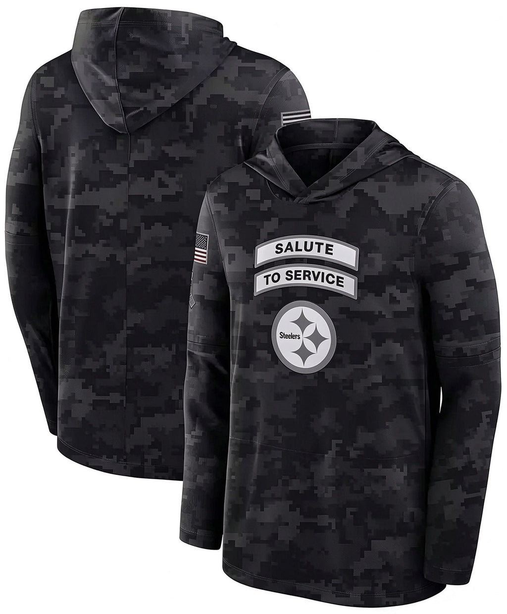 P.Steelers 2026 Salute To Service Club Pullover Hoodie Cheap sale Birthday and Christmas gifts Stitched American Jersey BUTLER