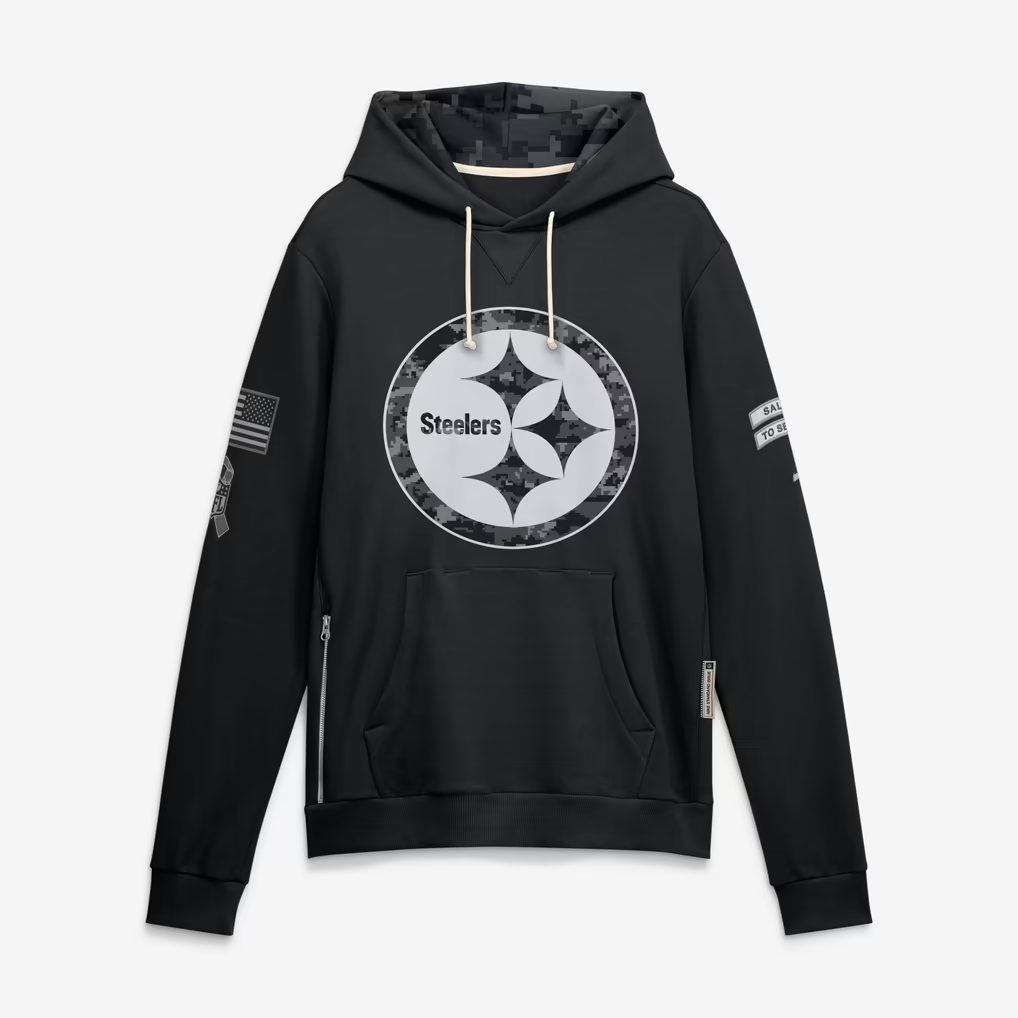 P.Steelers 2026 Salute To Service Club Pullover Hoodie Cheap sale Birthday and Christmas gifts Stitched American Jersey BUTLER