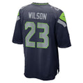 S.Seahawks #23 Emanuel Wilson College Navy Team Game jersey BUTLER