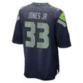 S.Seahawks #33 Velus Jones Jr. College Navy Team Game jersey BUTLER
