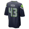 S.Seahawks #43 Maxen Hook College Navy Team Game Jersey BUTLER