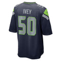 S.Seahawks #50 Jared Ivey College Navy Team Game Jersey BUTLER