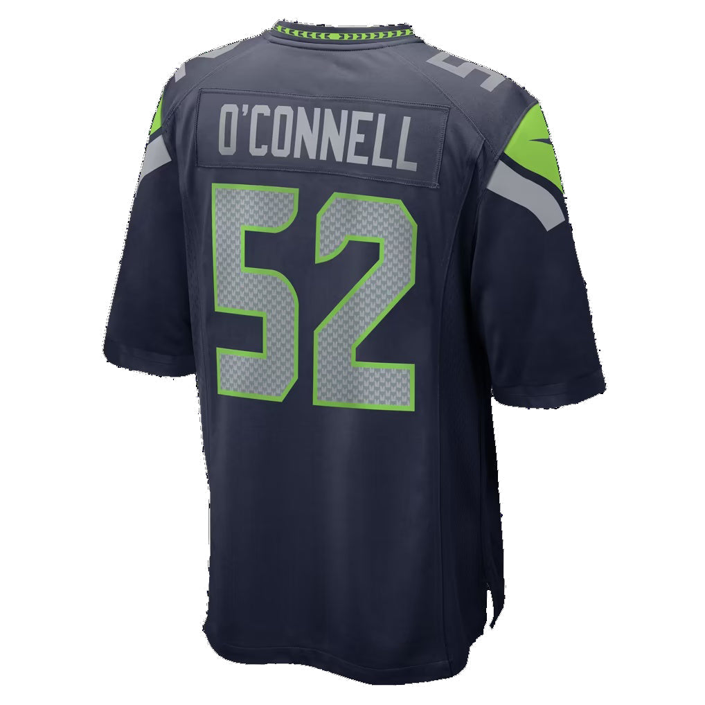 S.Seahawks #52 Patrick O'Connell College Navy Team Game jersey BUTLER