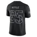 SF.49ers #85 George Kittle Black 2026 Salute to Service Stitched Limited jersey BUTLER